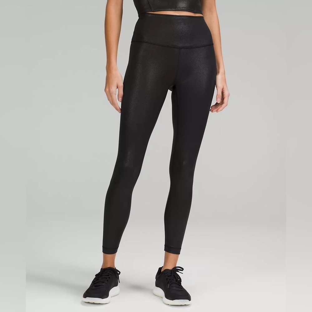 Nwt Lululemon wunder‎ train specail edition  FOIL 28” nwt